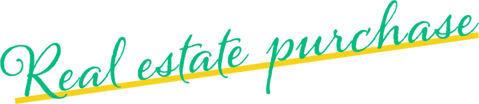 Real estate purchase